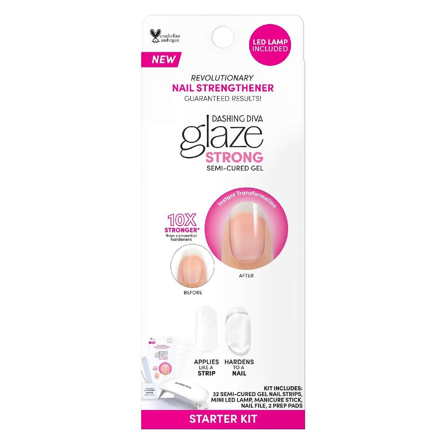 Dashing Diva Glaze Starter Kit Clear