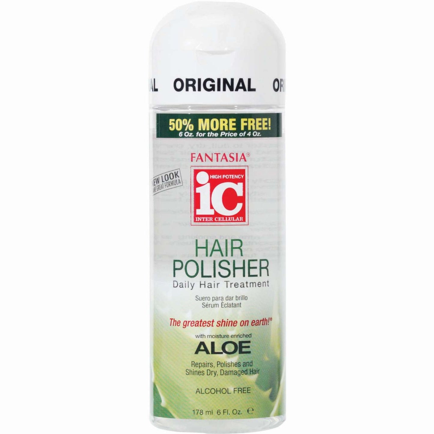 Fantasia Ic Hair Polisher Aloe Polisher 6 Oz