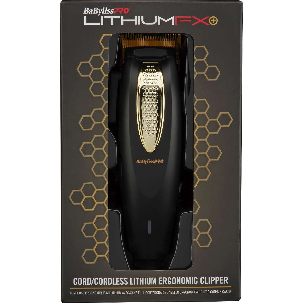 Babyliss Lithiumfx Cor Cordless Lithim Ergonomic Clipper New Onoff Switch