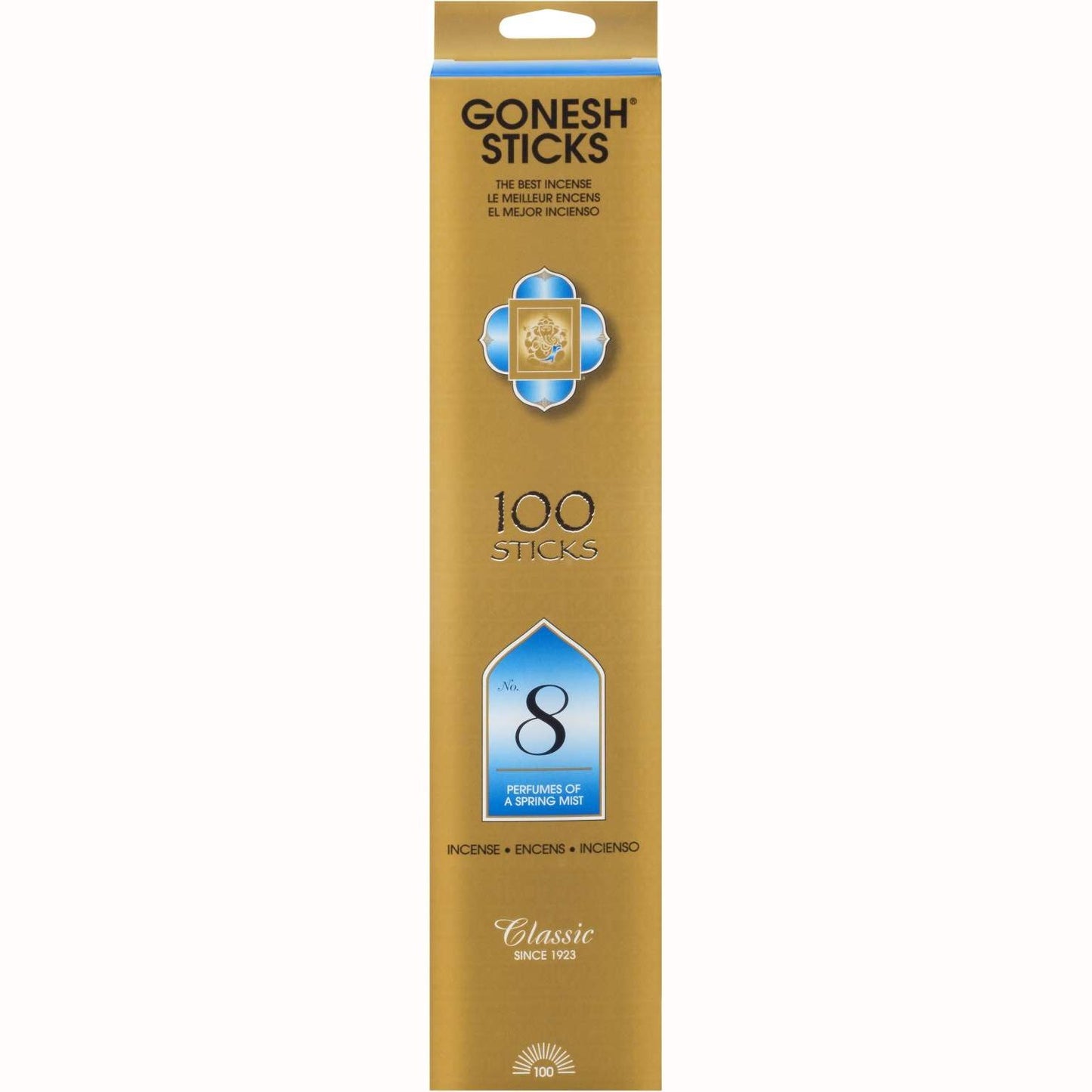 Gonesh Stick Classic 8 Spring Mist 100 piezas