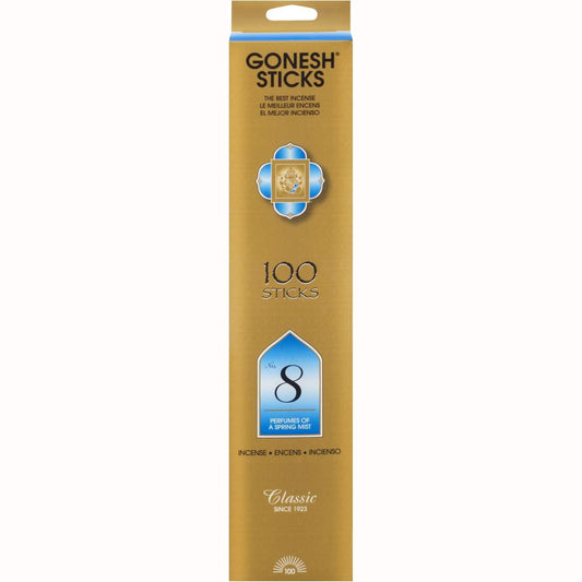 Gonesh Stick Classic 8 Spring Mist 100 piezas