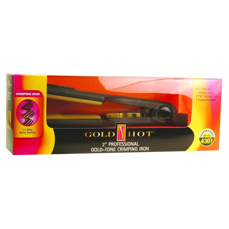 Plancha prensadora Gold N Hot Gold N Hot Gold de 2 pulgadas