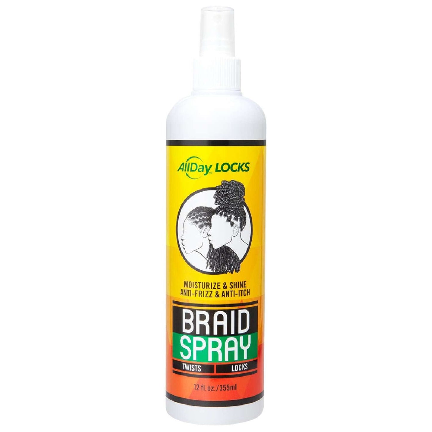 Spray para trenzas All Day Locks, 12 onzas