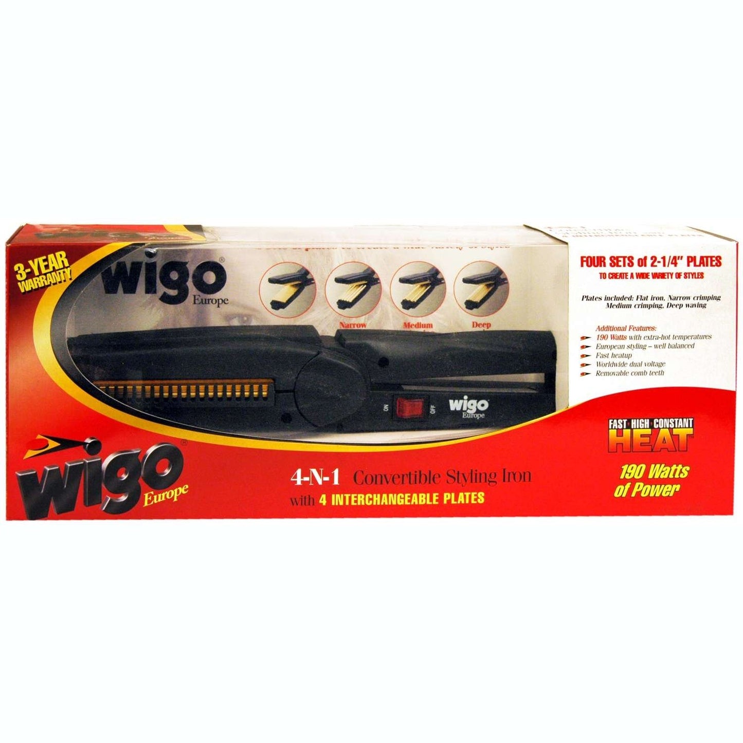 Wigo 4-N-1 Styling Iron