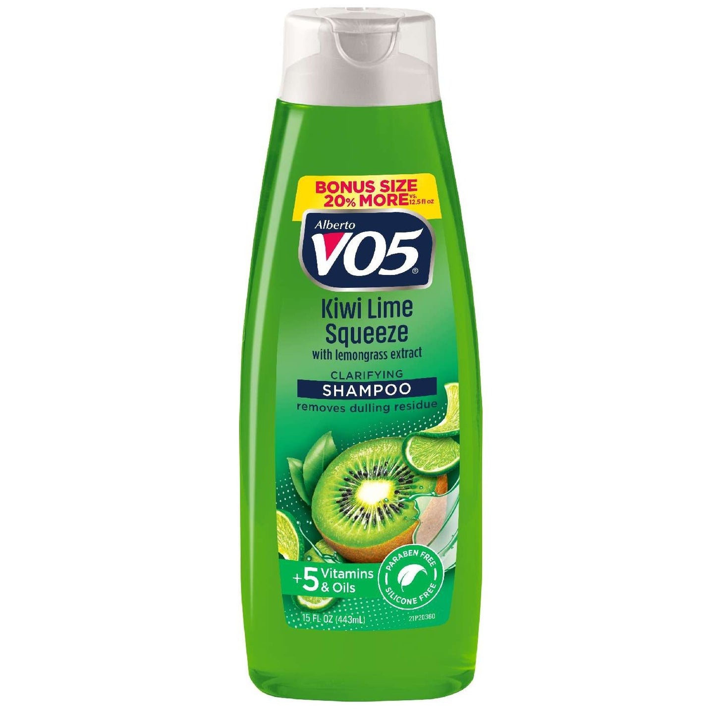 Alberto Vo5 Champú clarificante Kiwi Lime Squeeze 15 onzas líquidas