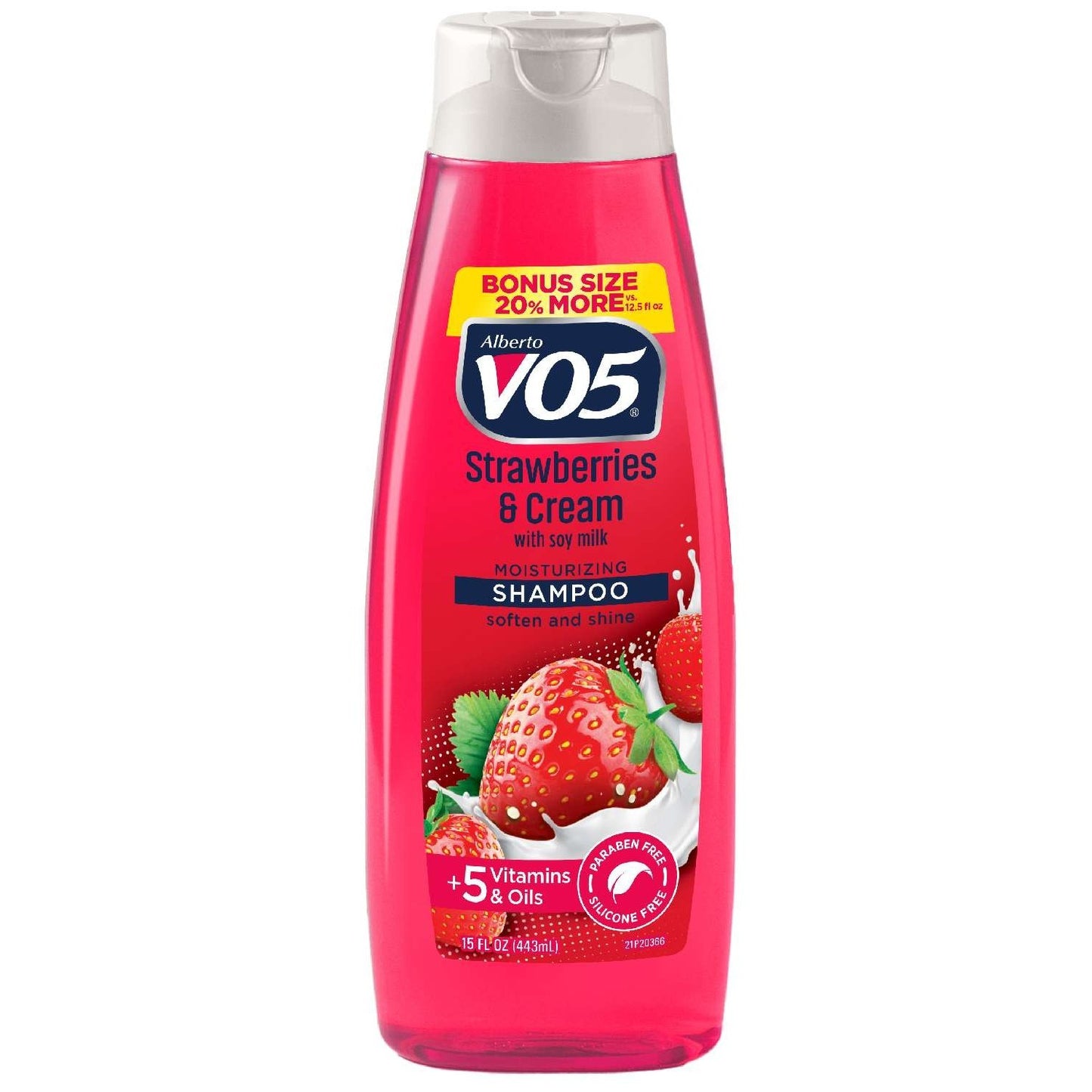 Alberto Vo5 Champú Hidratante Crema De Fresas 15 Fl Oz