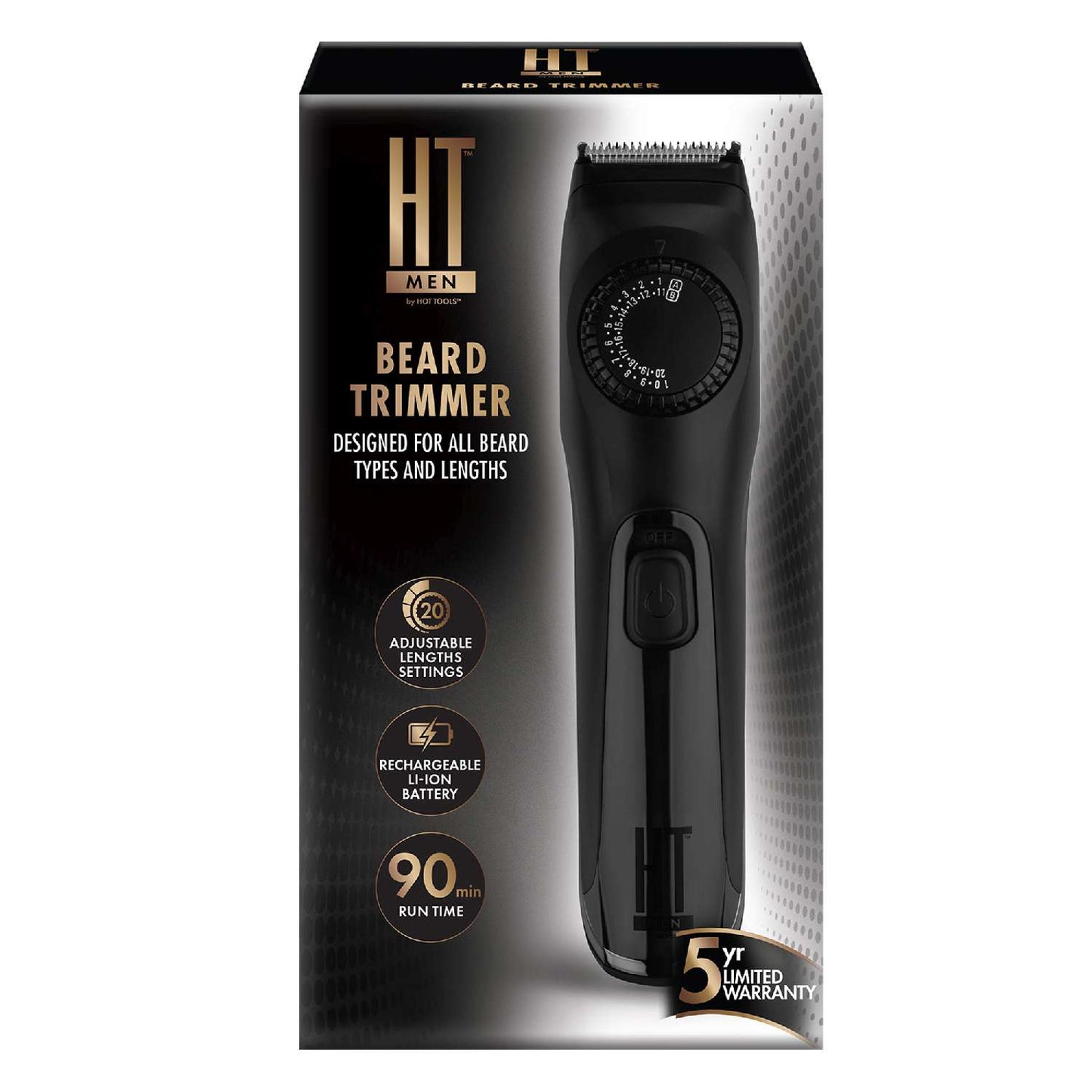 Recortadora de barba para hombre Hot Tools