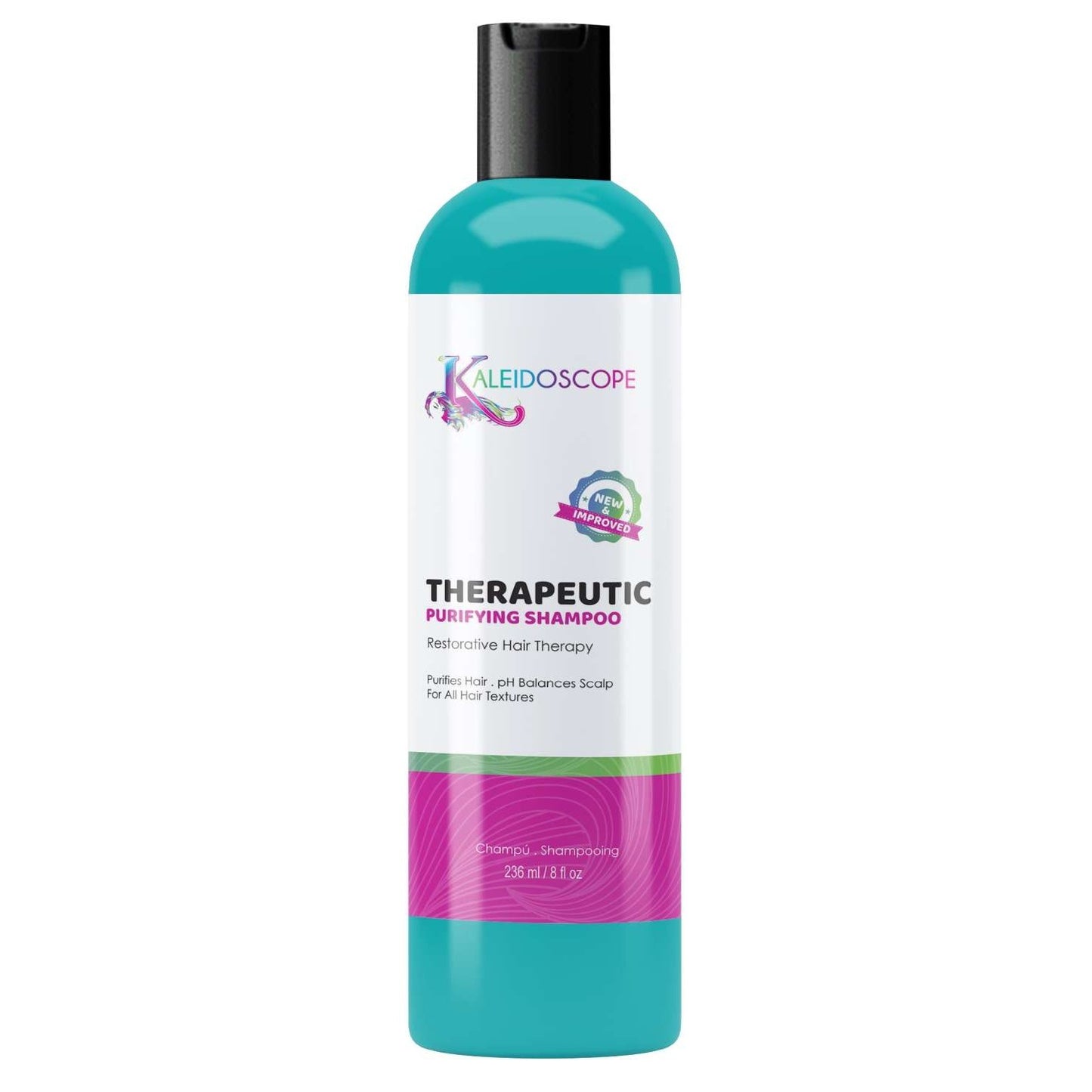 Champú purificante terapéutico Kaleidoscope 8 Oz