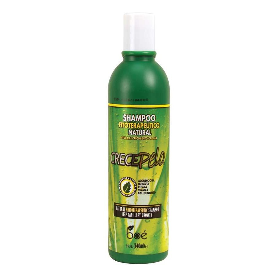 Crece Pelo Champú Natural 12 Oz