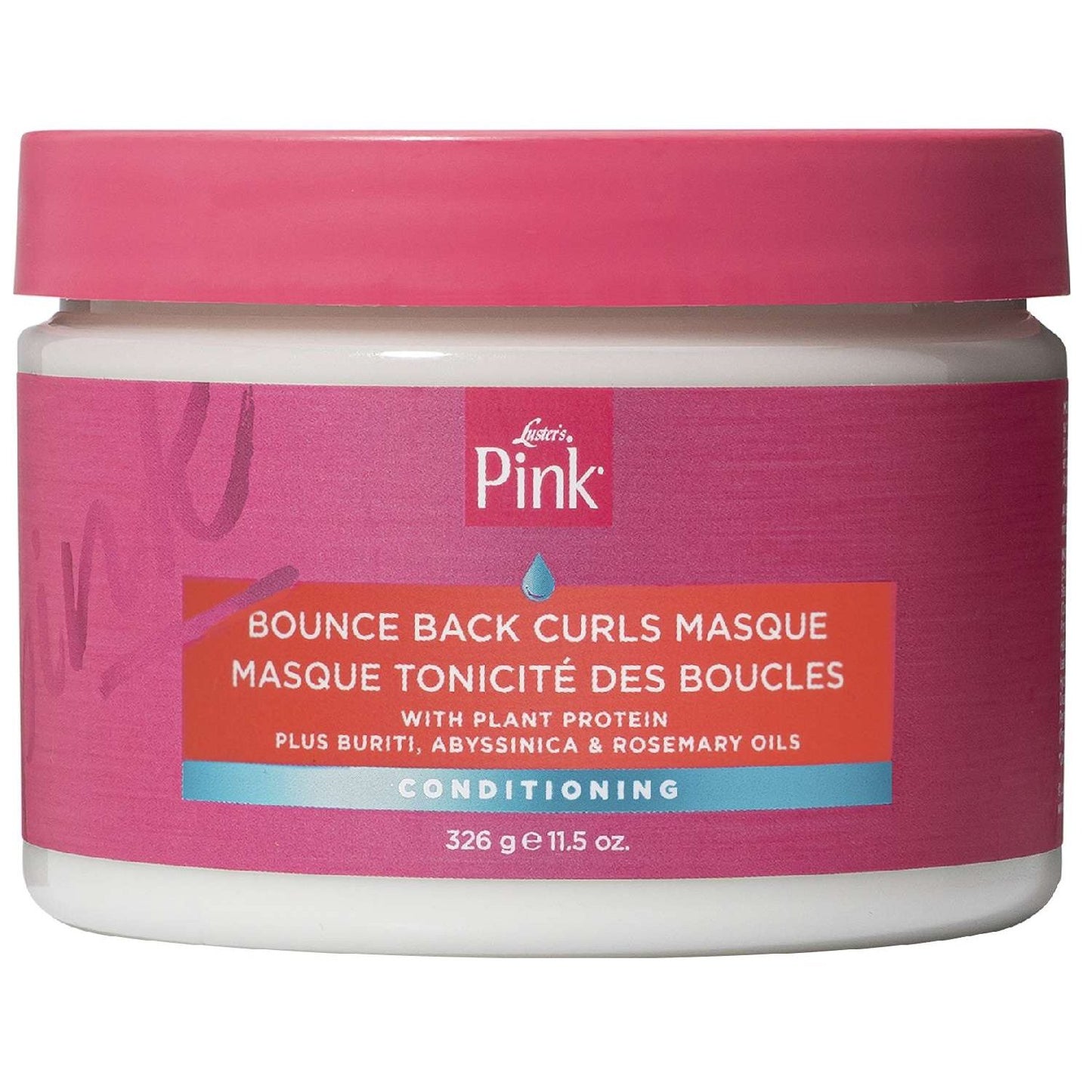 Mascarilla para rizos Pink Bounce Back 11.5 Oz