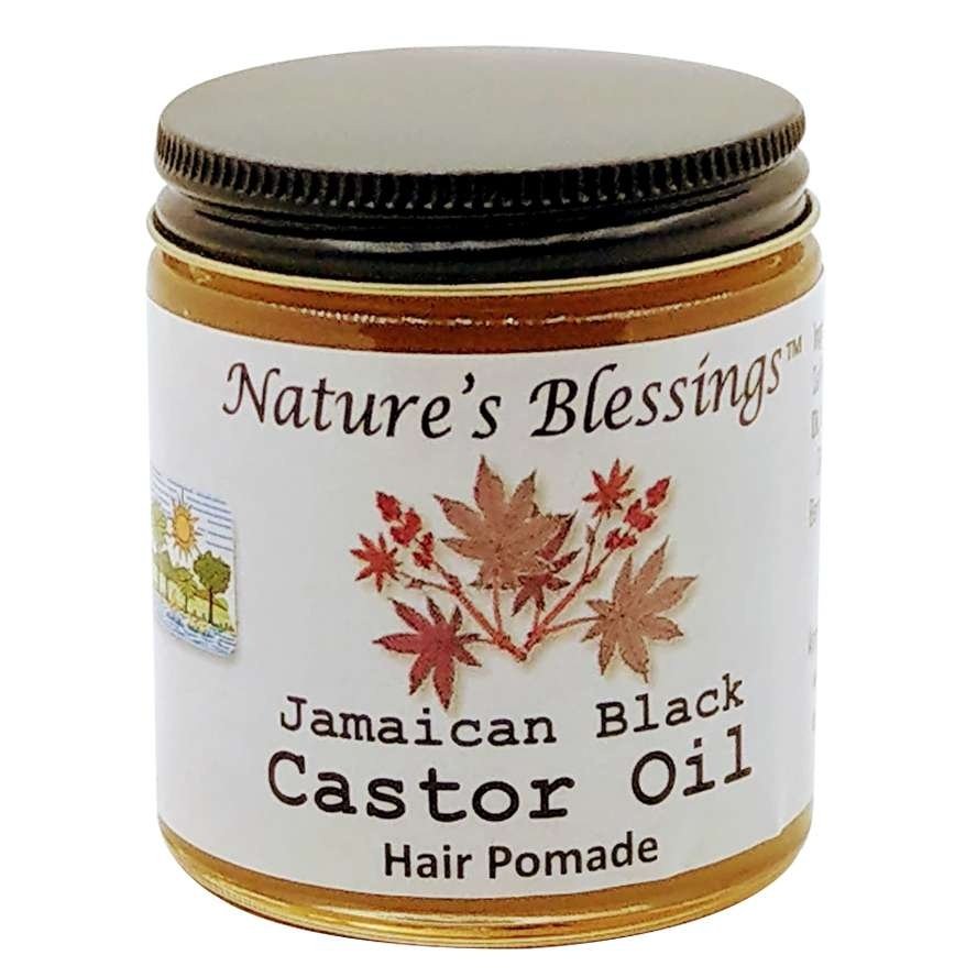 Natures Blessing Natures Blessing Pomada para el cabello con aceite de ricino negro jamaicano 3.7 oz