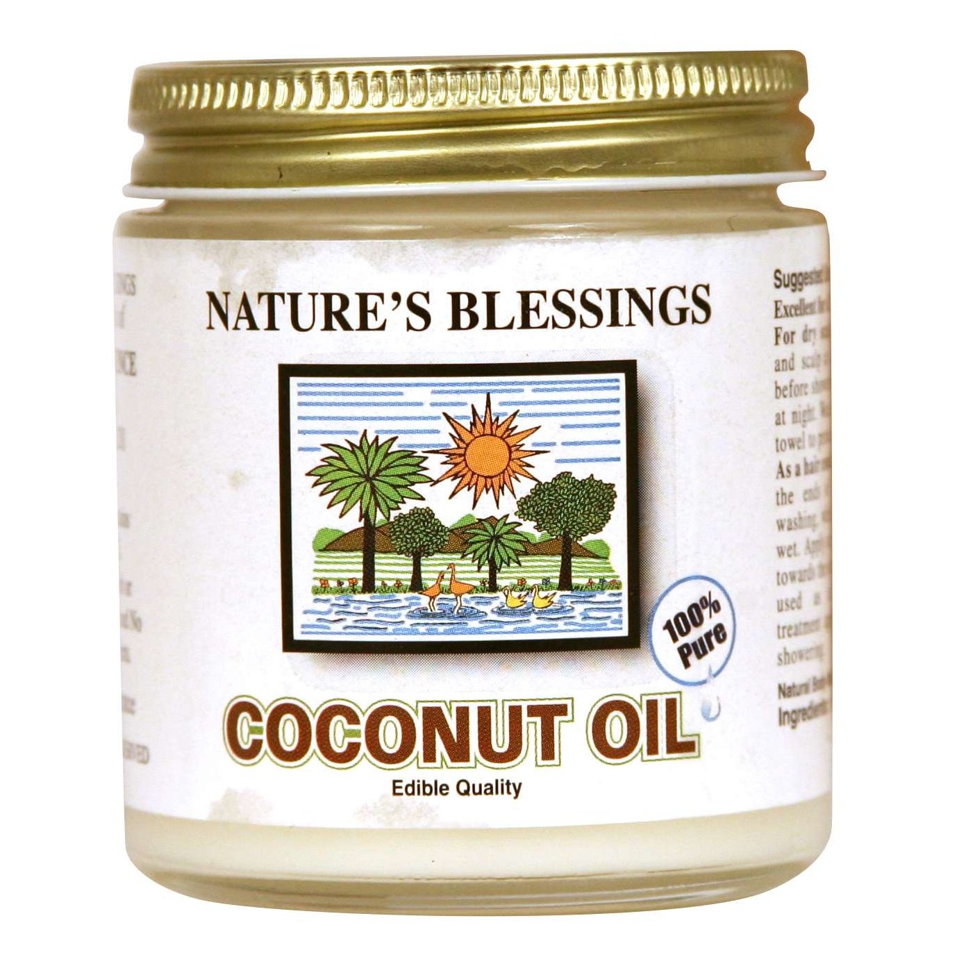 Natures Blessing Natures Blessing Pomada Aceite de Coco 3.7 Oz