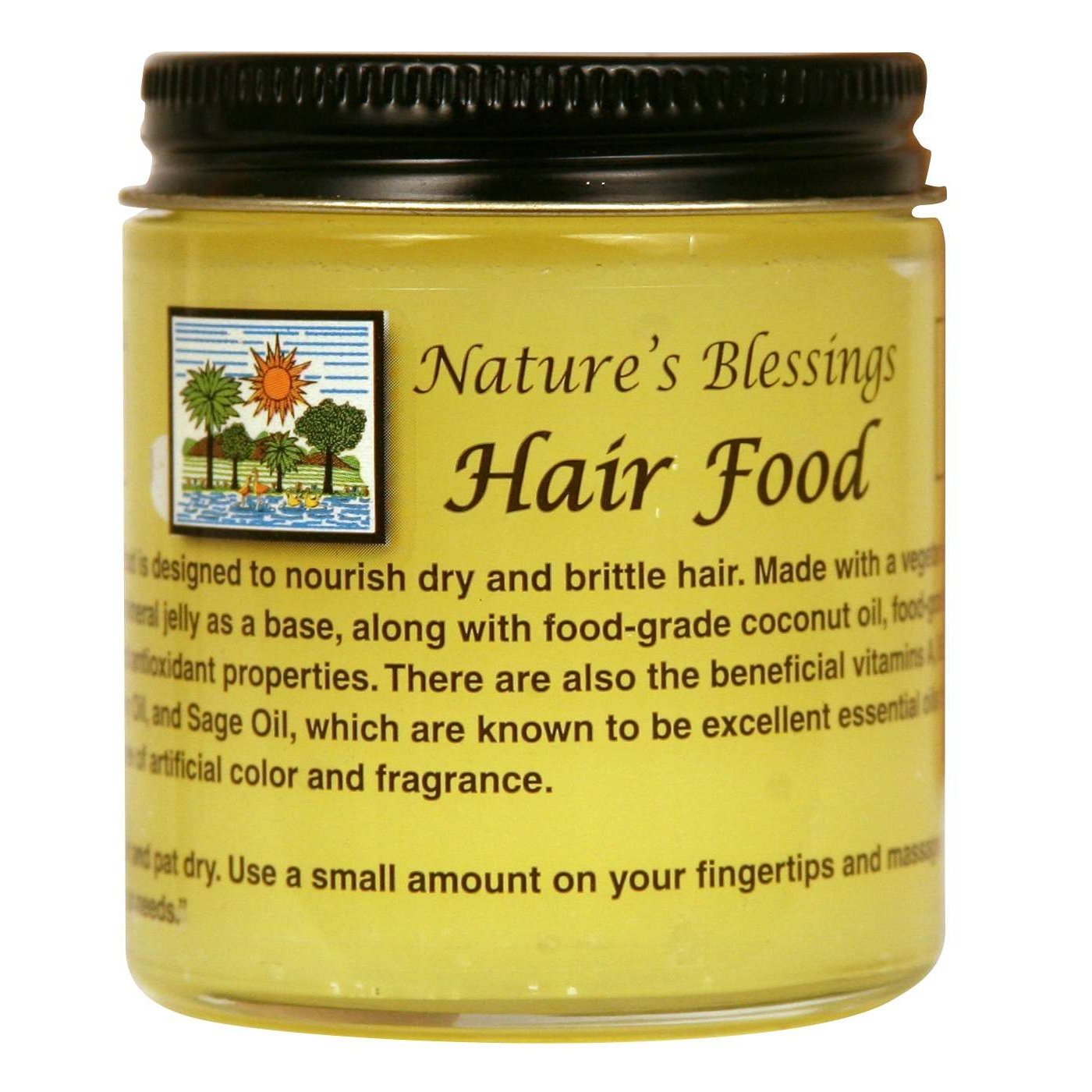 Natures Blessing Natures Blessing Pomada Alimento para el cabello 3.7 Oz