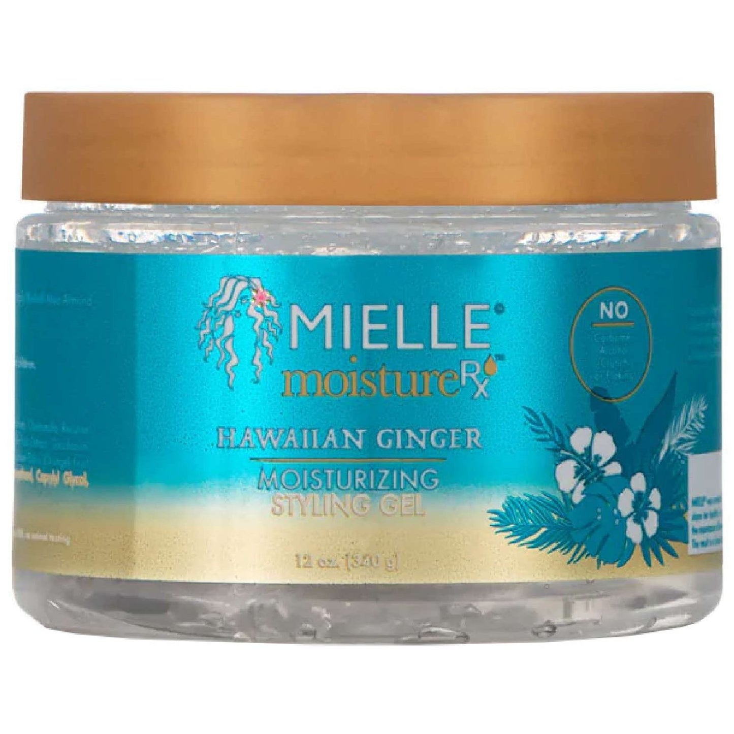 Mielle Moisture Rx Gel para peinar jengibre hawaiano 12.0 oz