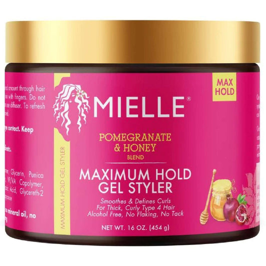 Mielle Pomegranate Honey Maximum Hold Gel Styler 16.0 Oz