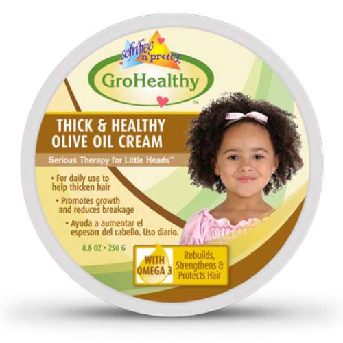 Sofnfree Npretty Grohealthy Crema de aceite de oliva saludable y espesa, 8.8 oz