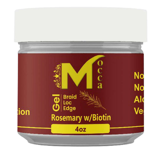 Mocca Healthy Braiding Loc And Twist Gel Rosemary 4 Oz