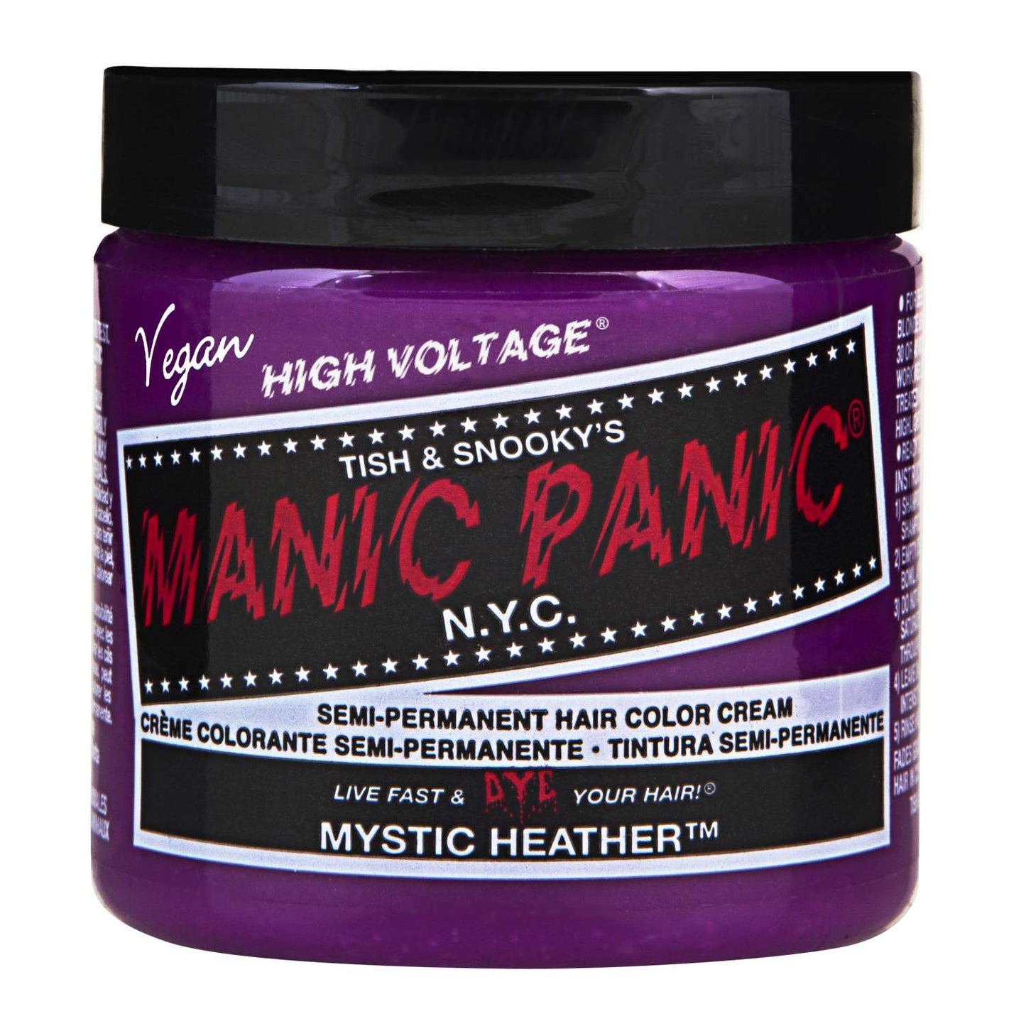 Color de cabello en crema semipermanente Manic Panic - Mystic Heather 4 Oz