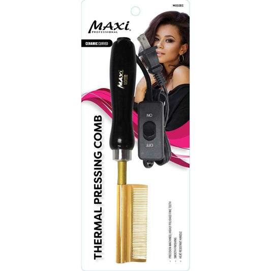 Maxi Hair Tool Presionando Peine Electrónico Cerámica