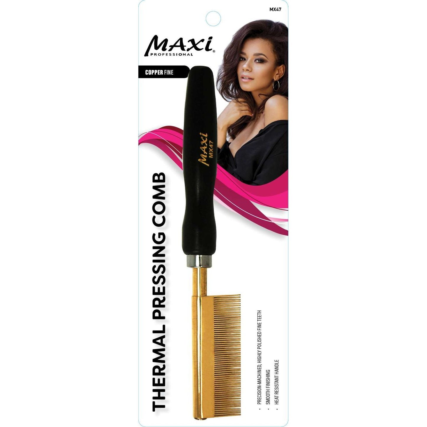 Peine prensador Maxi Hair Tool Cobre