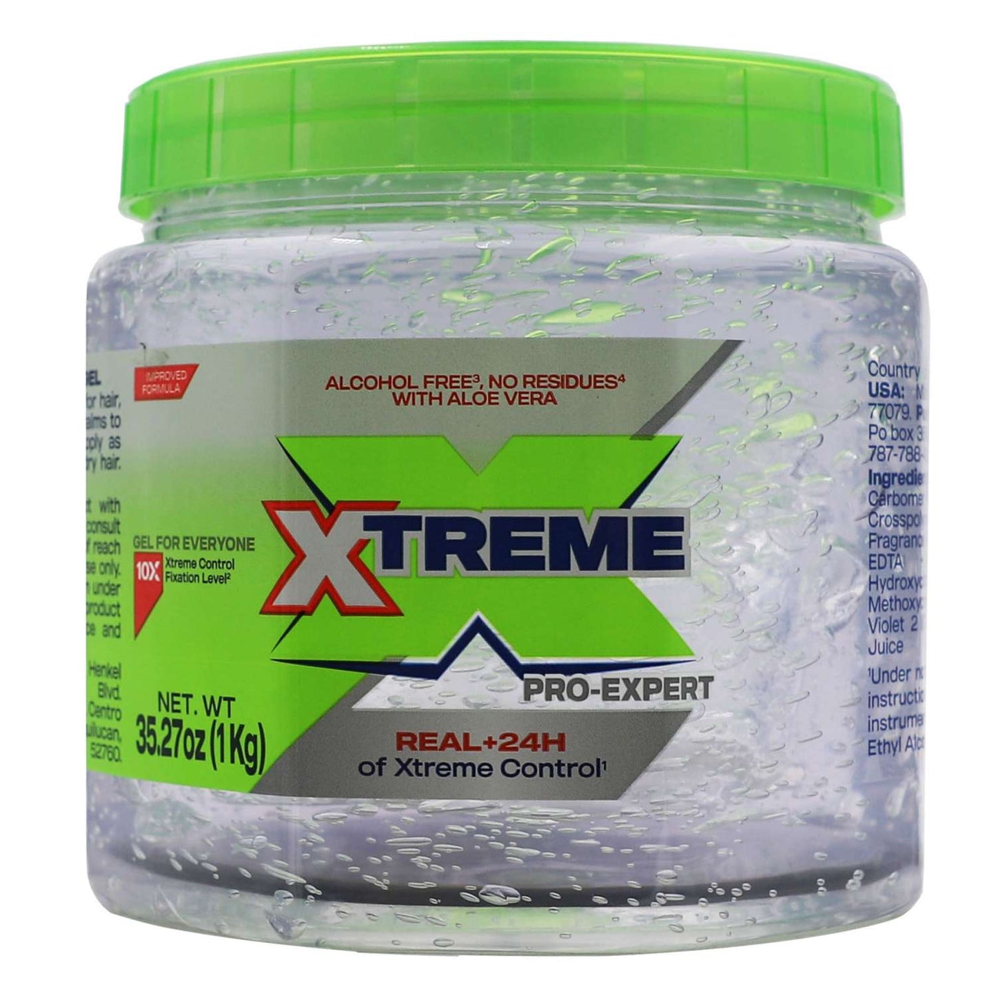 Gel de peinado Extreme Pro-Expert 10X transparente 35,27 oz