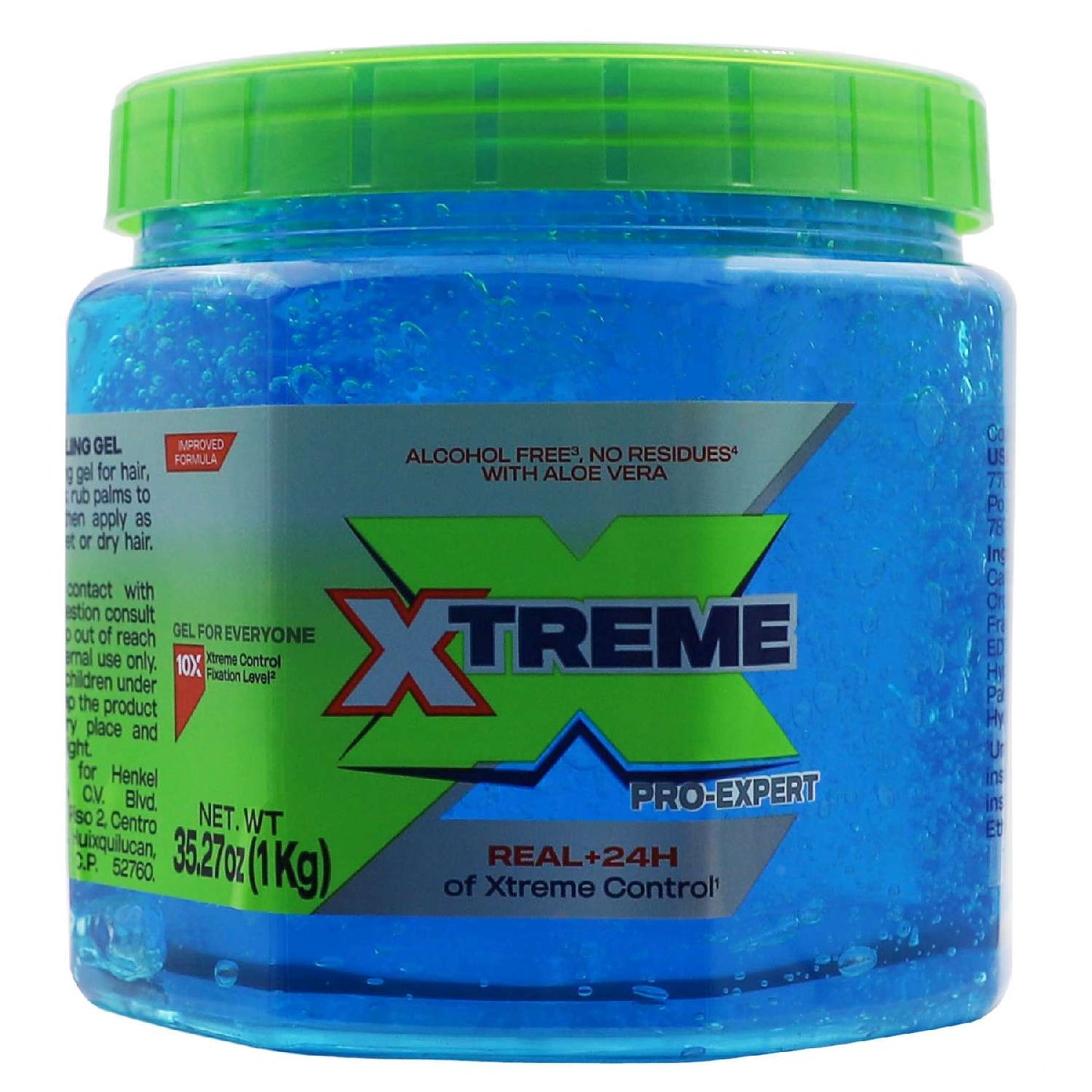 Extreme Pro-Expert Gel de peinado 10X Azul 35.27 Oz