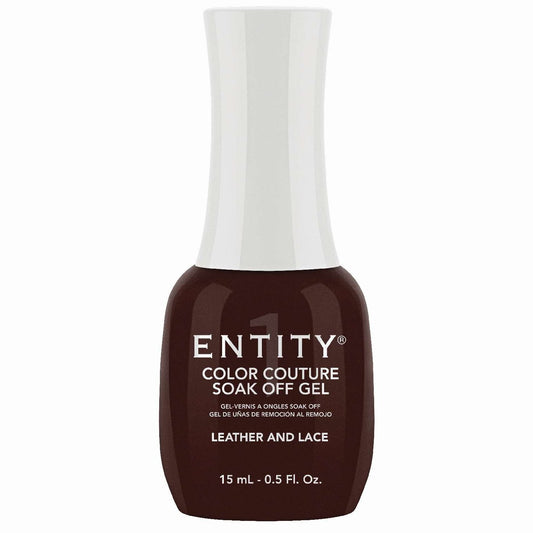 Entity Color Couture Soak Off Gel Leather And Lace 0.5 Fl Oz