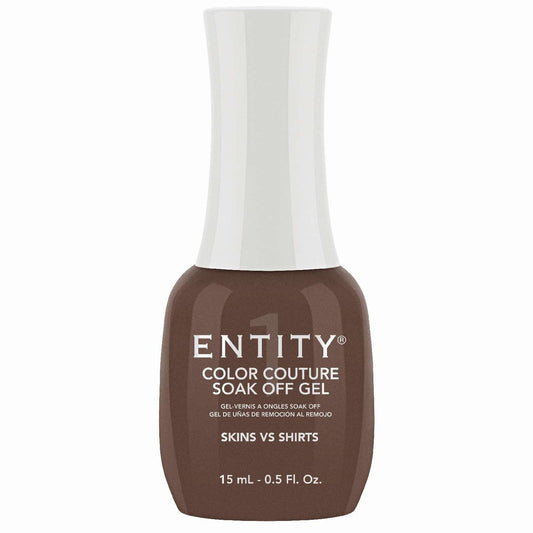 Entity Color Couture Soak Off Gel Pieles Vs Camisas 0.5 Fl Oz