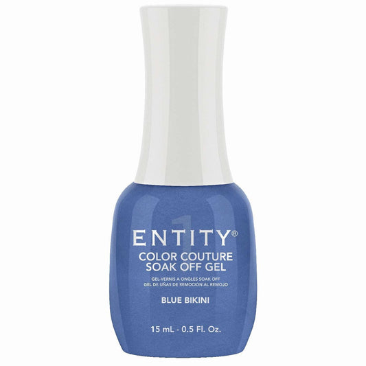 Entity Color Couture Soak Off Gel Bikini Azul 0.5 Fl Oz