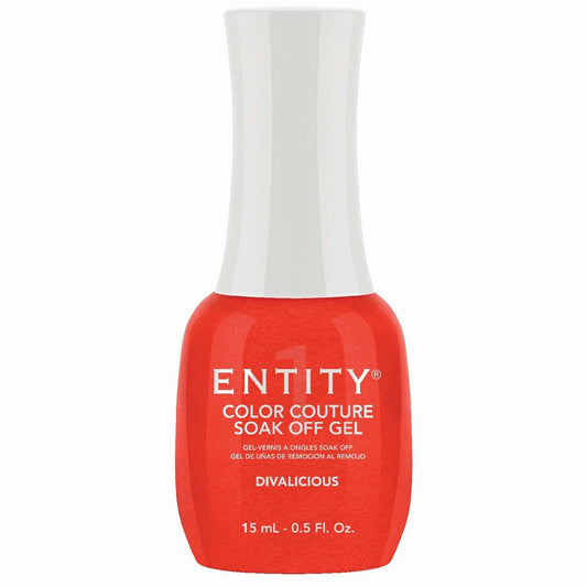 Entity Color Couture Soak Off Gel Divalicious 0.5 onzas líquidas