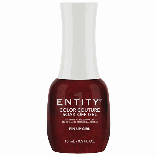 Entity Color Couture Soak Off Gel Pin Up Girl 0.5 onzas líquidas