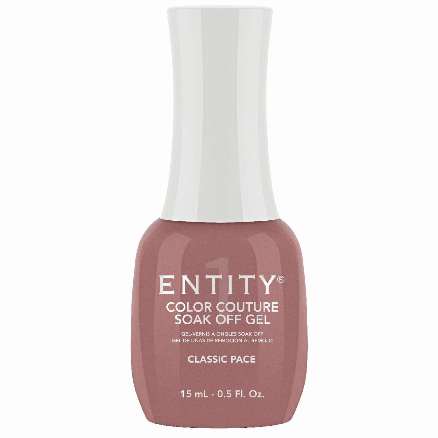 Entity Color Couture Gel Soak Off Classic Pace 0.5 onzas líquidas