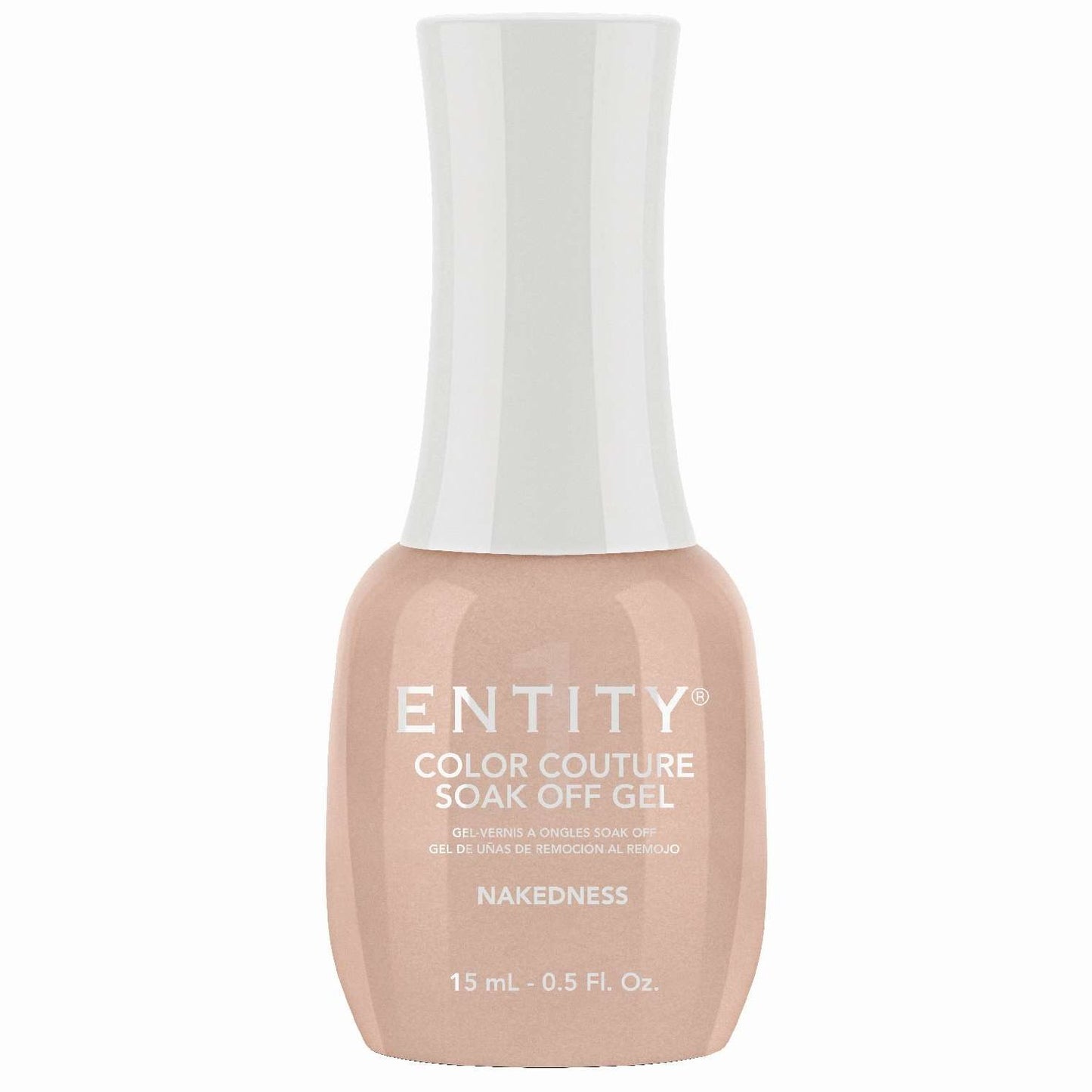 Entity Color Couture Soak Off Gel Nakedness 0.5 Fl Oz