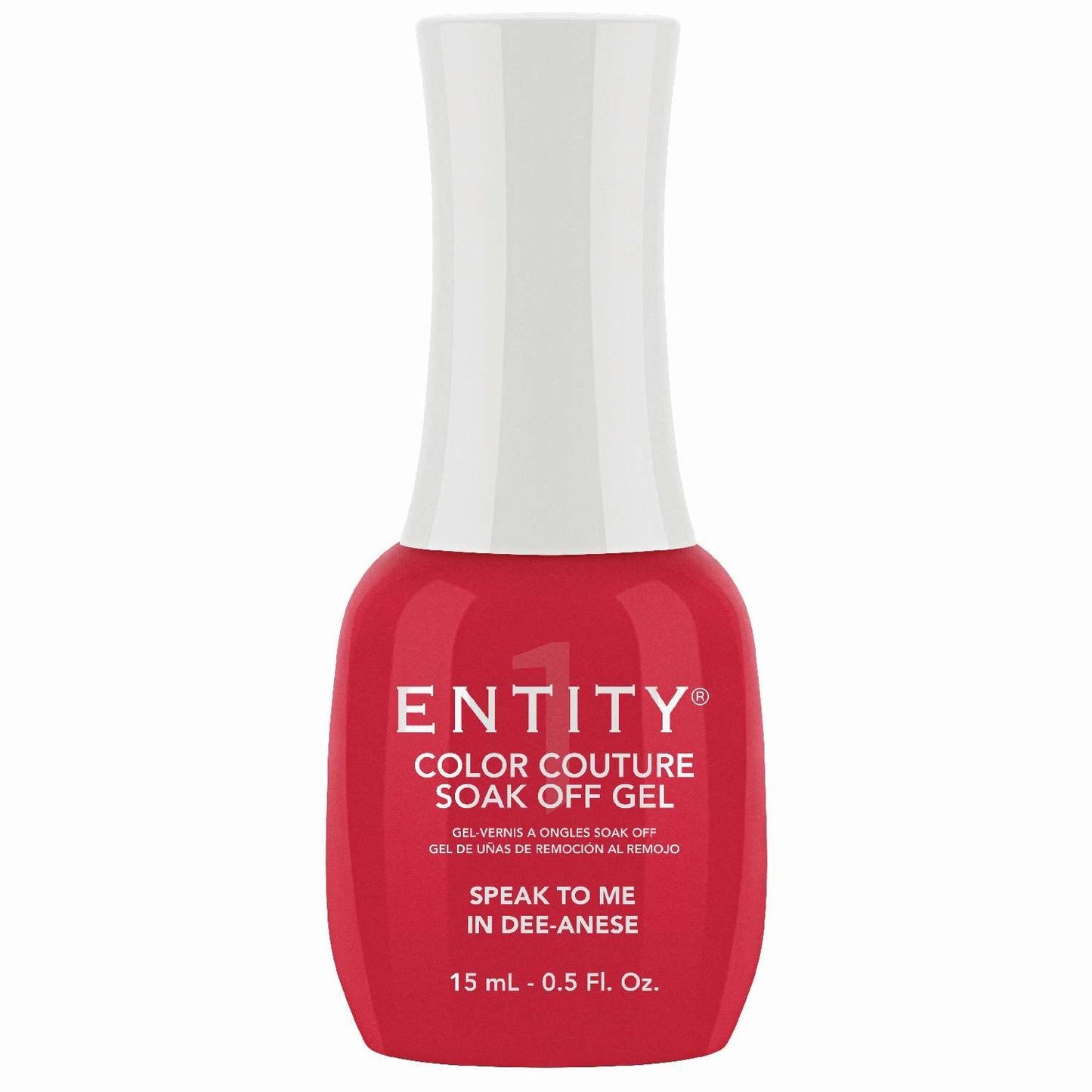 Entity Color Couture Soak Off Gel Háblame en Dee-Anese 0.5 onzas líquidas