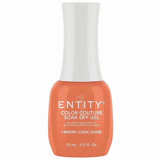 Entity Color Couture Soak Off Gel Sé que me veo bien 0.5 onzas líquidas