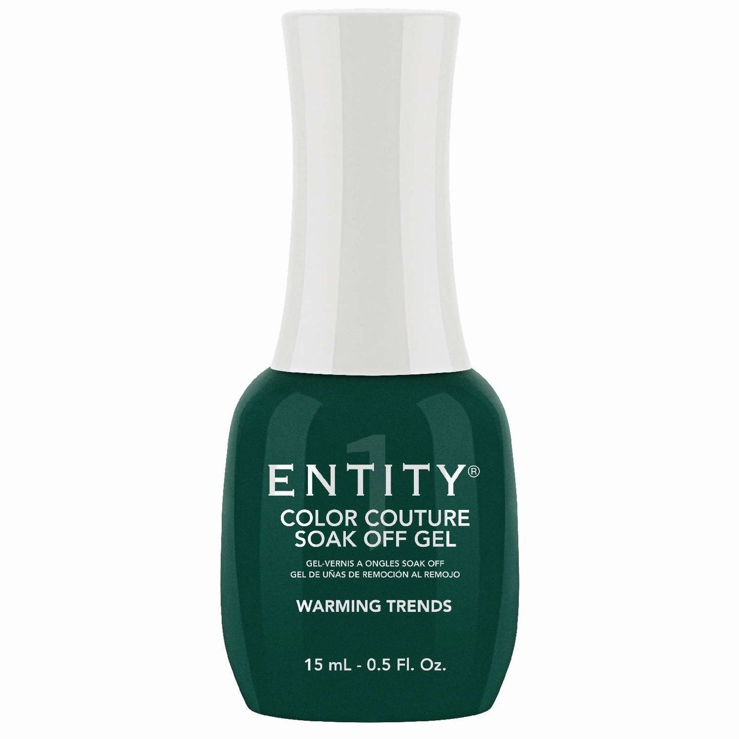 Entity Color Couture Soak Off Gel Calentamiento Tendencias 0.5 Fl Oz