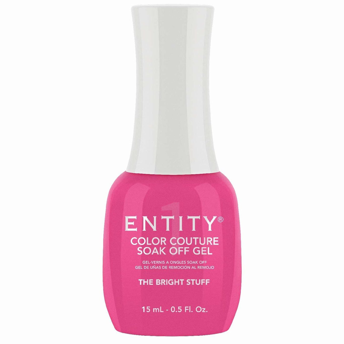 Entity Color Couture Soak Off Gel The Bright Stuff 0.5 onzas líquidas