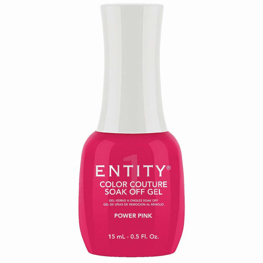 Entity Color Couture Soak Off Gel Power Pink 0.5 onzas líquidas