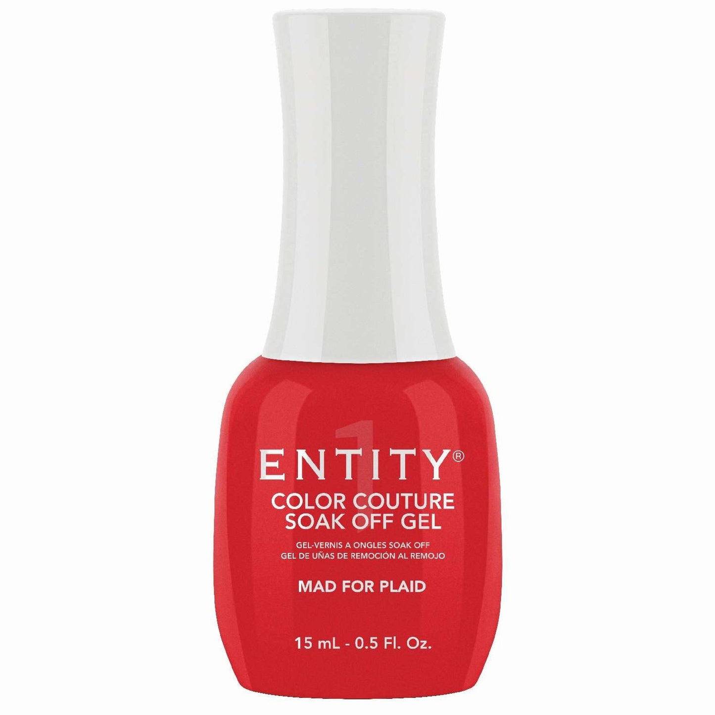 Entity Color Couture Soak Off Gel Mad For Plaid 0.5 Fl Oz