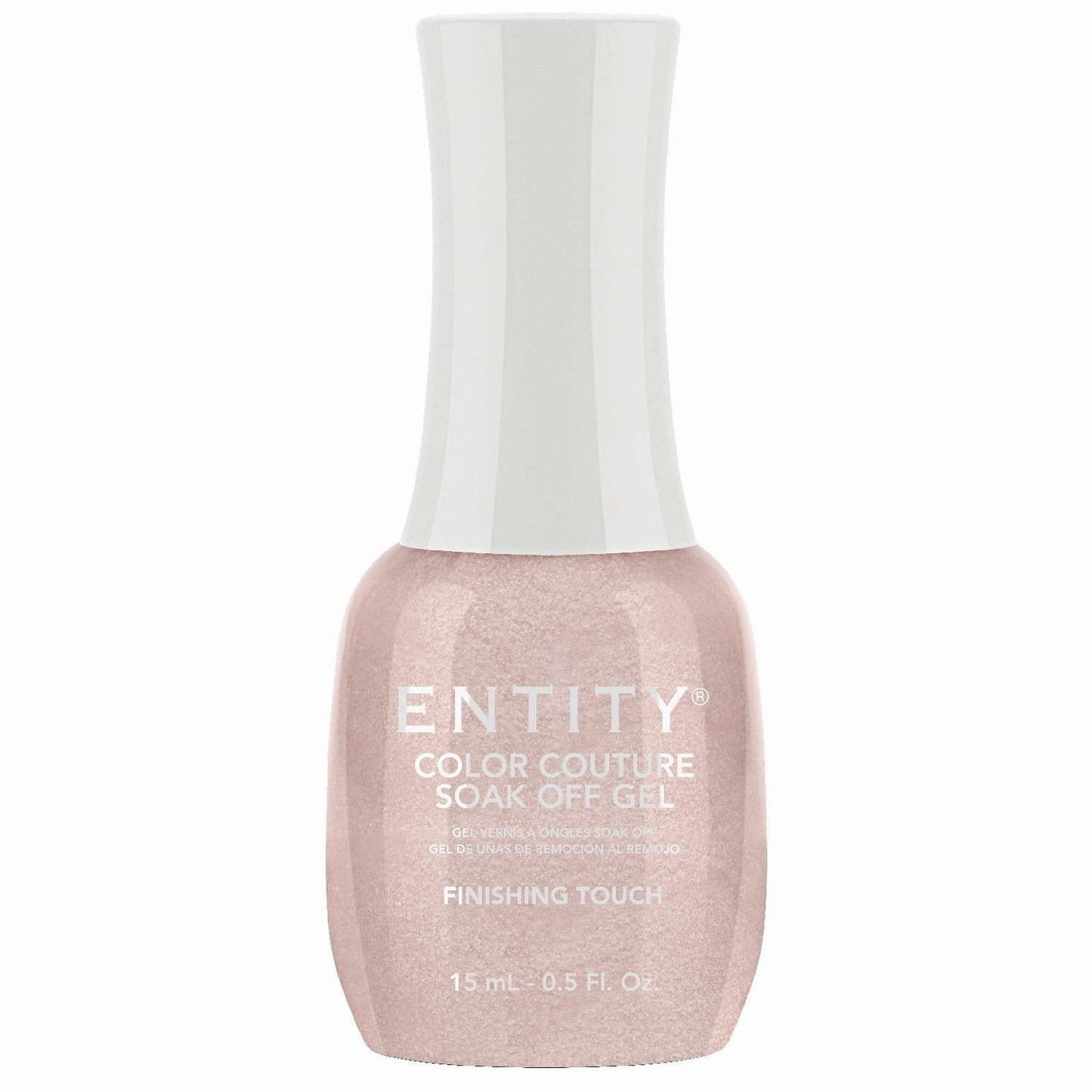 Entity Color Couture Soak Off Gel acabado táctil 0.5 onzas líquidas