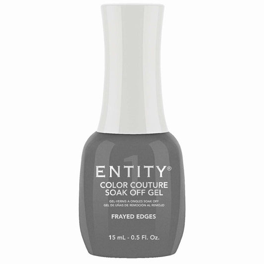 Entity Color Couture Soak Off Gel Bordes deshilachados 0.5 onzas líquidas