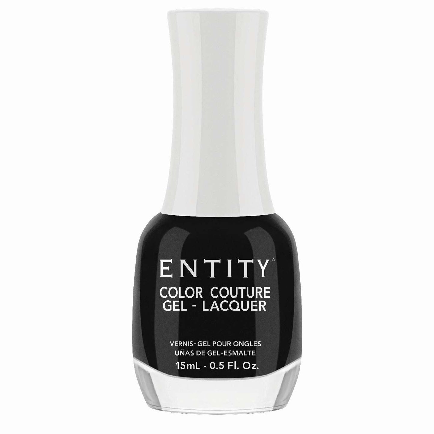 Entity Color Couture Gel Laca Beauty Icon 248 Botella pequeña negra 0.5 onzas líquidas