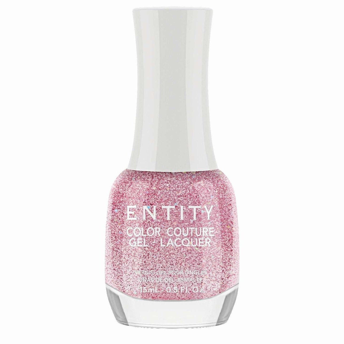 Entity Color Couture Gel Lacquer Beauty Icon 524 Glitzerazzi 0.5 Fl Oz