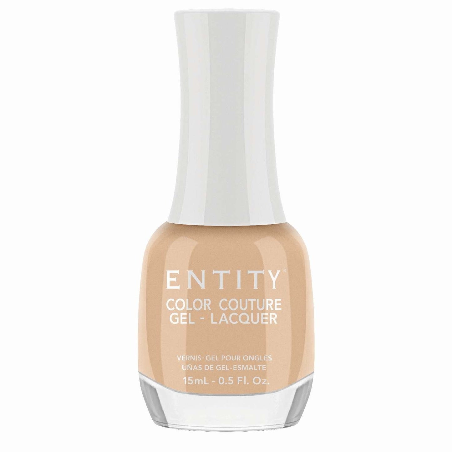 Entity Color Couture Gel Lacquer Beauty Icon 609 Natural Look 0.5 Fl Oz