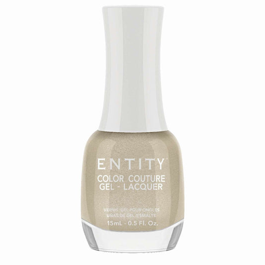 Entity Color Couture Gel Lacquer Beauty Icon 868 Gold Standard 0.5 Fl Oz