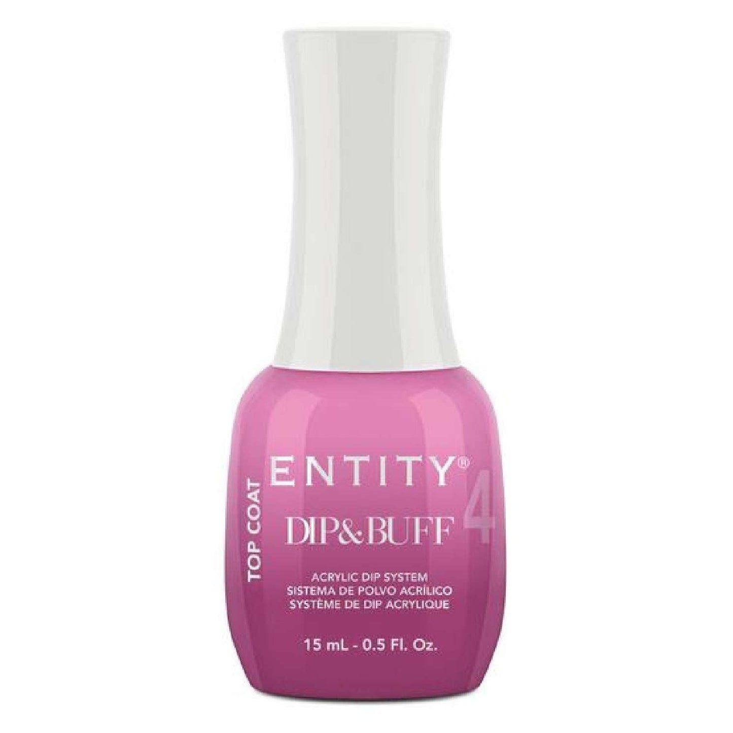 Entity Dip  Buff Acrylic System Top Coat 0.5 Fl Oz