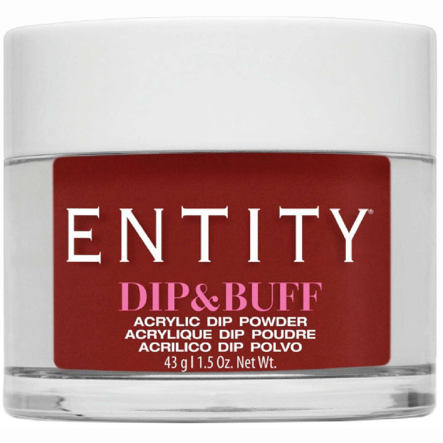 Entity Dip Buff Polvo acrílico para inmersión Do My Nails Look Fat 1.5 Oz