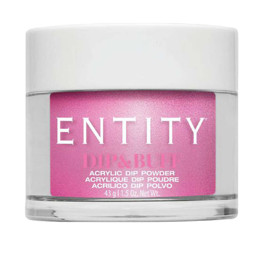 Entity Dip  Buff Acrylic Dip Powder Ruching Pink 1.5 Oz