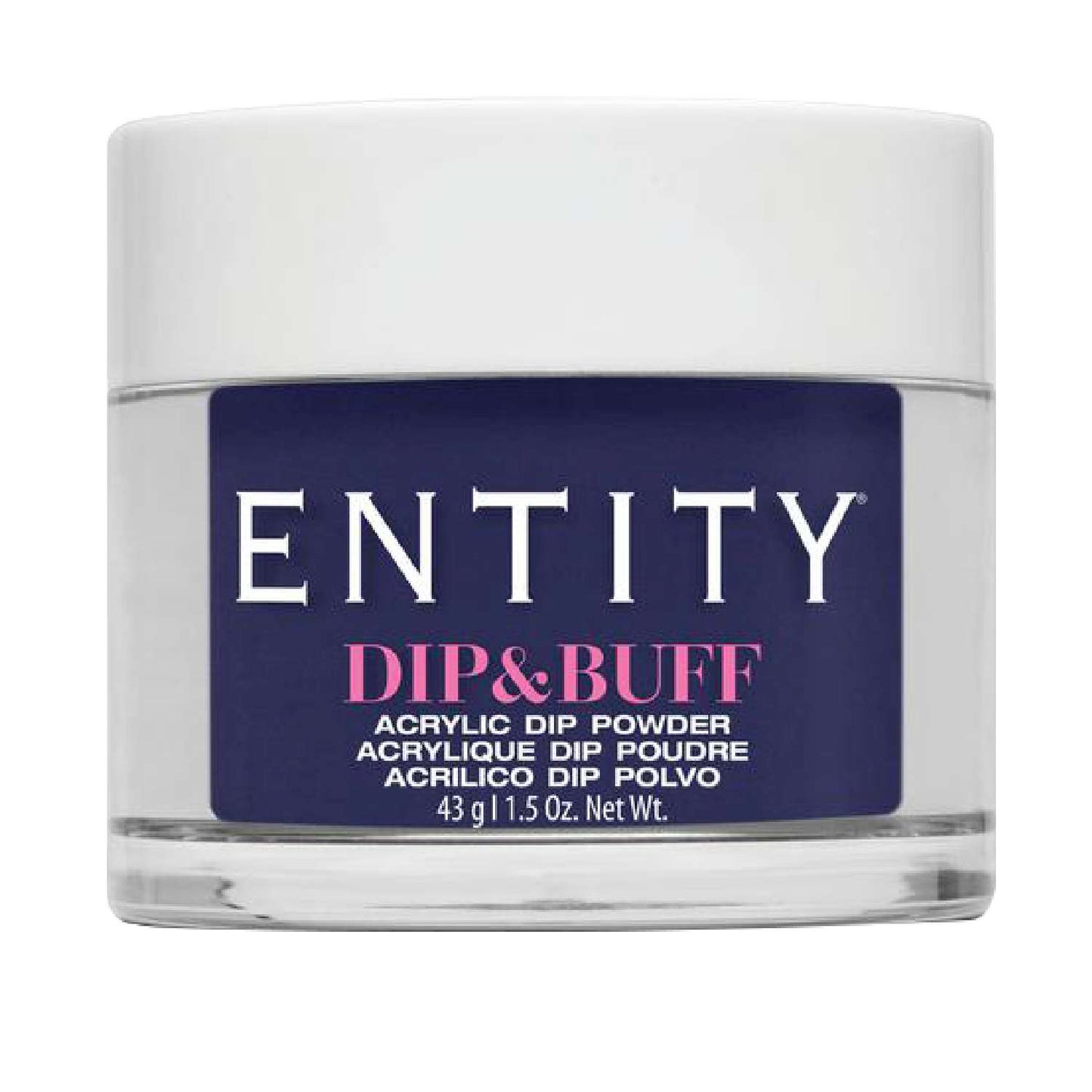 Entity Dip Buff Acrílico Dip Polvo Diseñador Jeans 1.5 Oz