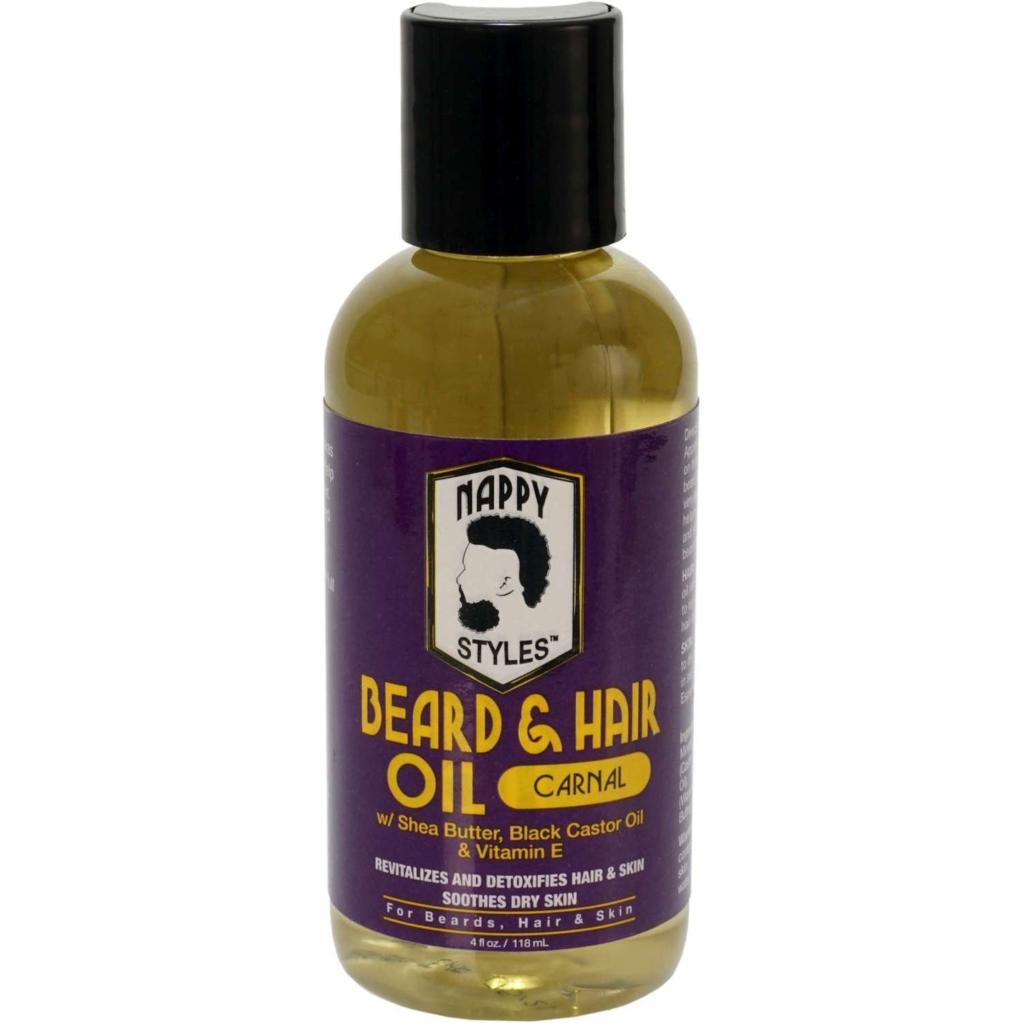 Nappy Styles Beard  Hair Oil Carnal 4 Oz